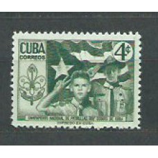Cuba - Correo 1954 Yvert 416 * Mh Scouts