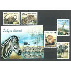 Cuba - Correo 2005 Yvert 4262/6+H.203 ** Mnh Fauna