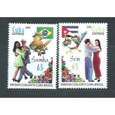 Cuba - Correo  2005 Yvert 4268/9 ** Mnh Danda y música