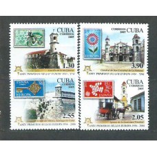Cuba - Correo 2005 Yvert 4275/8 ** Mnh Sellos de Europa