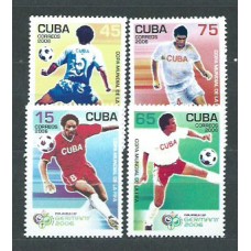 Cuba - Correo 2006 Yvert 4325/8 ** Mnh Deportes fútbol