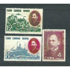 Cuba - Correo 1955 Yvert 433+A.125/6 ** Mnh Emilio Nuñez