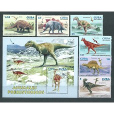 Cuba - Correo 2006 Yvert 4345/50+H.210 ** Mnh Fauna prehistórica