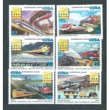 Cuba - Correo 2006 Yvert 4386/91 ** Mnh Trenes