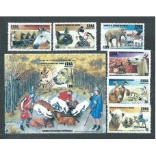 Cuba - Correo 2006 Yvert 4408/13+H.218 ** Mnh Fauna