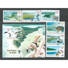 Cuba - Correo 2007 Yvert 4458/63+H.226 ** Mnh Fauna