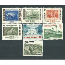 Cuba - Correo 1957 Yvert 450/3+A.153/5 * Mh