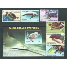 Cuba - Correo 2007 Yvert 4520/5+H.232 ** Mnh Fauna