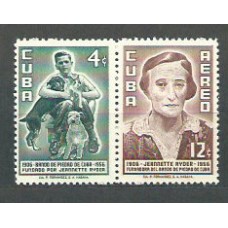 Cuba - Correo 1957 Yvert 458+A.163 ** Mnh Jeannette Ryder