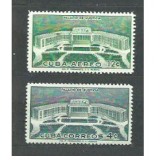 Cuba - Correo 1957 Yvert 460+A.164 ** Mnh Palacio de justicia