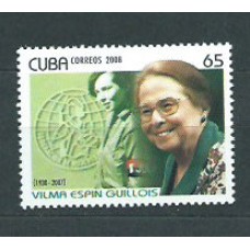 Cuba - Correo 2008 Yvert 4602 ** Mnh Vilma Espin
