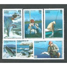 Cuba - Correo 2009 Yvert 4763/8 ** Mnh Pesca deportiva