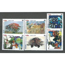 Cuba - Correo 2009 Yvert 4775/80 ** Mnh Pinturas