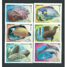 Cuba - Correo 2010 Yvert 4816/21 ** Mnh Fauna peces