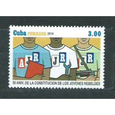 Cuba - Correo 2010 Yvert 4824 ** Mnh  Jovenes rebeldes