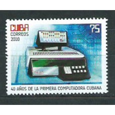 Cuba - Correo 2010 Yvert 4914 ** Mnh  Primera computadora
