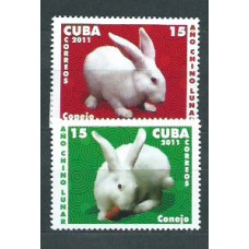 Cuba - Correo 2011 Yvert 4947/48 ** Mnh Fauna