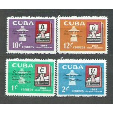 Cuba - Correo 1961 Yvert 563/6 ** Mnh