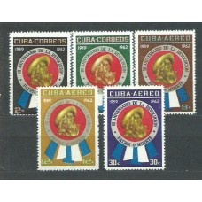 Cuba - Correo 1962 Yvert 583/4+A.234/6 ** Mnh Aniversario de la revolución