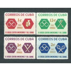 Cuba - Correo 1962 Yvert 629/32 ** Mnh Deportes