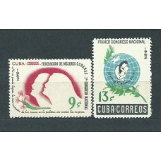 Cuba - Correo 1962 Yvert 633/4 ** Mnh