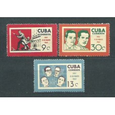Cuba - Correo 1963 Yvert 660/2 ** Mnh
