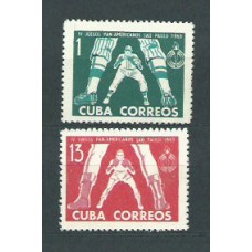 Cuba - Correo 1963 Yvert 663/4 ** Mnh Deportes