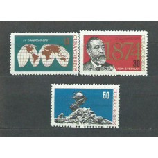 Cuba - Correo 1964 Yvert 715/7 ** Mnh UPU