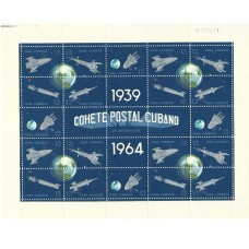 Cuba - Correo 1964 Yvert 738/63 Hoja ** Mnh Astro