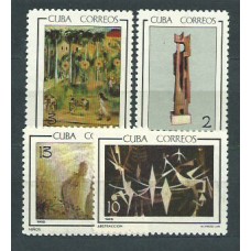 Cuba - Correo 1965 Yvert 831/4 ** Mnh Obras de arte