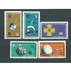 Cuba - Correo 1965 Yvert 849/53 ** Mnh Astro
