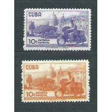 Cuba - Urgente Yvert 26/7 ** Mnh Motocicletas