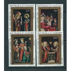 Dahomey - Aereo Yvert 134/7 ** Mnh  Navidad