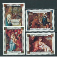 Dahomey - Aereo Yvert 149/52 ** Mnh  Navidad