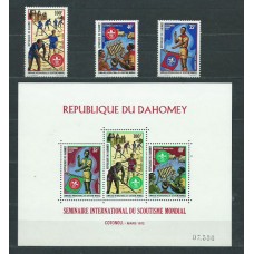 Dahomey - Aereo Yvert 160/2+H.18 ** Mnh  Scoutismo