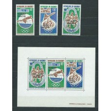 Dahomey - Aereo Yvert 180/2+H.20 ** Mnh  Olimpiadas de Munich