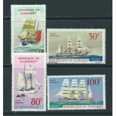 Dahomey - Aereo Yvert 55/8 ** Mnh  Barcos