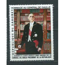 Dahomey - Aereo Yvert 66 ** Mnh  De Gaulle