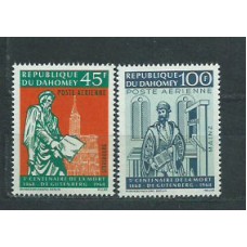 Dahomey - Aereo Yvert 73/4 ** Mnh  Gutenberg