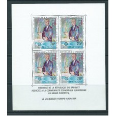 Dahomey - Hojas Yvert 8 ** Mnh