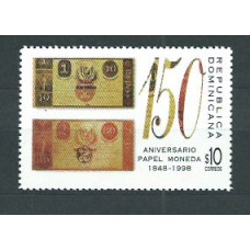 Dominicana - Correo 1998 Yvert 1349 ** Mnh Billetes