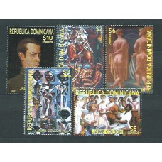Dominicana - Correo 2000 Yvert 1438/42 ** Mnh Pinturas Jaime Colson