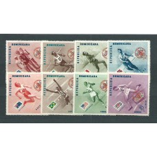 Dominicana - Correo 1957 Yvert 462/6+A,111/3 ** Mnh Olimpiadas de Melbourne y Scouts
