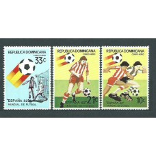 Dominicana - Aereo Yvert 400/2 ** Mnh  Deportes fútbol