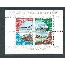 Dominicana - Hojas Yvert 34 ** Mnh UPU