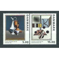 Dinamarca - Correo 1994 Yvert 1071/2 ** Mnh Pinturas