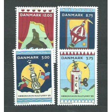 Dinamarca - Correo 1996 Yvert 1119/22 ** Mnh