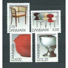 Dinamarca - Correo 1997 Yvert 1169/72 ** Mnh Arte