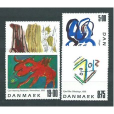 Dinamarca - Correo 1998 Yvert 1193/6 ** Mnh Pinturas