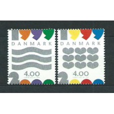 Dinamarca - Correo 1999  Yvert 1234/5 ** Mnh